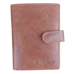 B`Vintage miesten ruskea lompakko